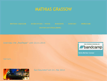 Tablet Screenshot of mathiasgrassow.com